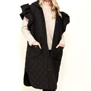 NWOT Timing Puffer Vest Size L